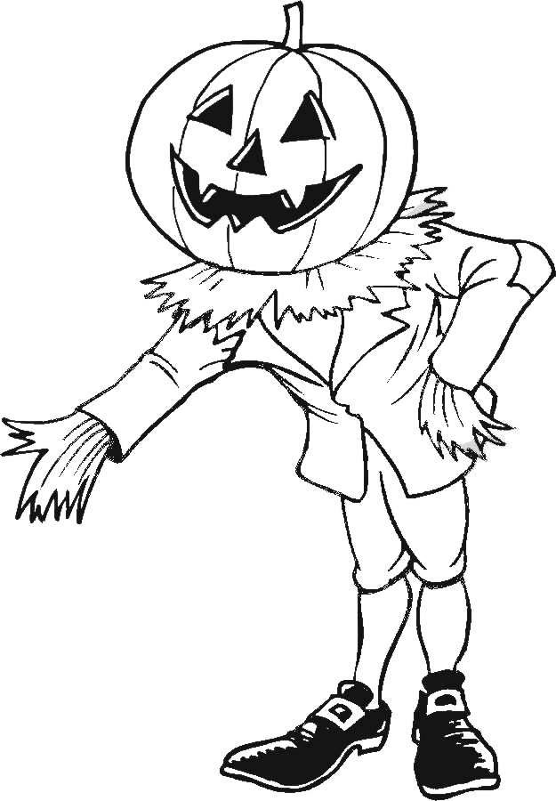 Plansa de colorat cu Halloween 96 159